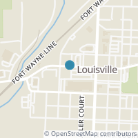 Map location of 306 Main St, Louisville OH 44641