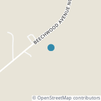Map location of 4824 Beechwood Ave NE, Paris OH 44669