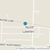 Map location of 14849 Penford St NW, North Lawrence OH 44666