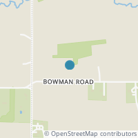 Map location of 22126 Bowman Rd, Homeworth OH 44634
