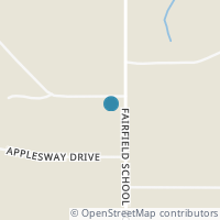 Map location of 3839 Fairfield School Rd, Columbiana OH 44408