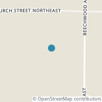 Map location of 5293 Beechwood Ave NE, Paris OH 44669
