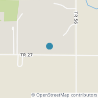 Map location of 3858 Township Road 27, Bluffton OH 45817