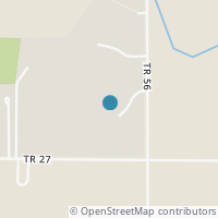Map location of 21760 Township Road 56, Ada OH 45810