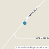 Map location of 6775 Loss Creek Rd, Tiro OH 44887