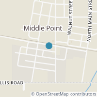 Map location of 104 W Railroad St, Middle Point OH 45863