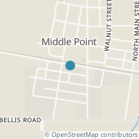 Map location of 108 W Railroad St, Middle Point OH 45863