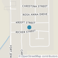 Map location of 1103 Ricker St, Delphos OH 45833
