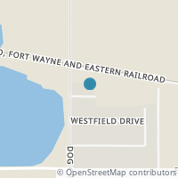 Map location of 103 Northfield Dr, Middle Point OH 45863