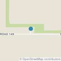 Map location of 18362 Township Road 149, Mount Blanchard OH 45867