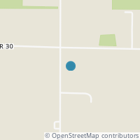 Map location of 10303 Township Road 30, Forest OH 45843