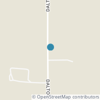 Map location of 4499 Dalton Fox Lake Rd, North Lawrence OH 44666