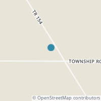 Map location of 17990 Township Rd 154, Mount Blanchard OH 45867