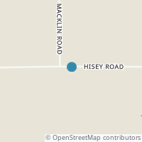 Map location of 47533 Hisey Rd, New Waterford OH 44445
