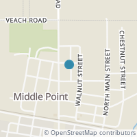 Map location of 103 E Sycamore St, Middle Point OH 45863