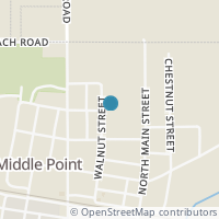 Map location of 401 N Walnut St, Middle Point OH 45863