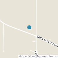 Map location of 18524 Back Massillon Rd, North Lawrence OH 44666