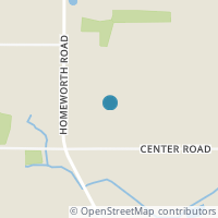 Map location of 22614 Center Rd, Homeworth OH 44634
