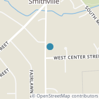 Map location of 324 S Summit St, Smithville OH 44677