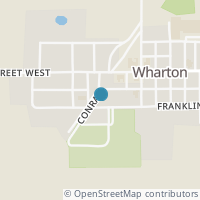 Map location of 124 Franklin St, Wharton OH 43359