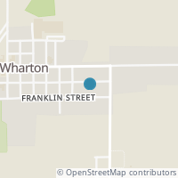 Map location of 316 E Franklin St, Wharton OH 43359