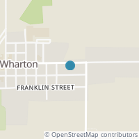 Map location of 317 E Sandusky St, Wharton OH 43359
