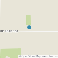 Map location of 17244 Township Road 150, Mount Blanchard OH 45867