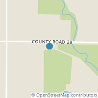 Map location of 3179 Township Road 28, Bluffton OH 45817