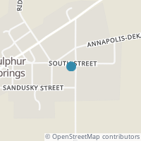 Map location of 4995 South St, Bucyrus OH 44820