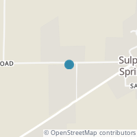 Map location of 4590 West St, Sulphur Springs OH 44881