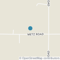 Map location of Metz Rd, Columbiana OH 44408