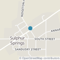 Map location of 4925 South St, Sulphur Springs OH 44881
