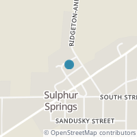 Map location of 4639 Liberty St, Sulphur Springs OH 44881