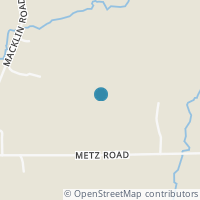 Map location of 47624 Metz Rd, New Waterford OH 44445