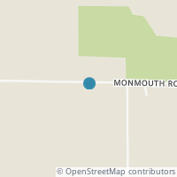 Map location of 3408 Monmouth Rd, Convoy OH 45832