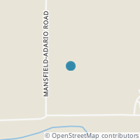 Map location of 4400 Mansfield Adario Rd, Shiloh OH 44878