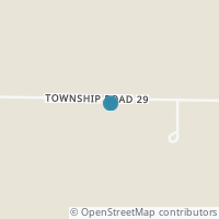 Map location of 3365 Township Road 29, Bluffton OH 45817