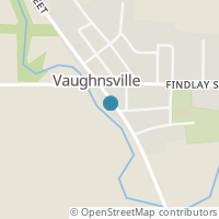 Map location of 158 S Water St, Vaughnsville OH 45893