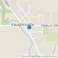 Map location of 149 S Water St, Vaughnsville OH 45893
