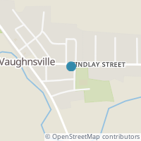 Map location of 103 W Findlay St, Vaughnsville OH 45893