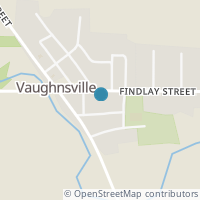 Map location of 253 W Findlay St, Vaughnsville OH 45893