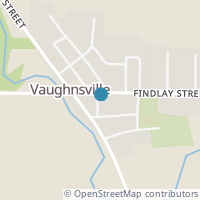 Map location of 313 W Findlay St, Vaughnsville OH 45893