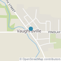 Map location of Findlay St, Vaughnsville OH 45893