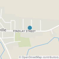 Map location of 284 E Findlay St, Vaughnsville OH 45893