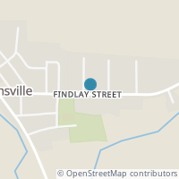 Map location of 214 E Findlay St, Vaughnsville OH 45893