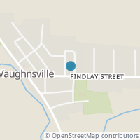 Map location of 127 Vine St, Vaughnsville OH 45893