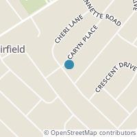 Map location of 23 Caryn Pl, Fairfield NJ 7004