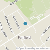 Map location of 3 Green Meadows Rd, Fairfield NJ 7004