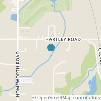 Map location of 22631 Hartley Rd, Alliance OH 44601