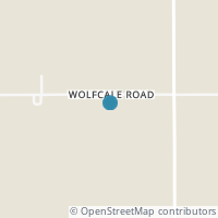 Map location of 5854 Wolfcale Rd, Convoy OH 45832